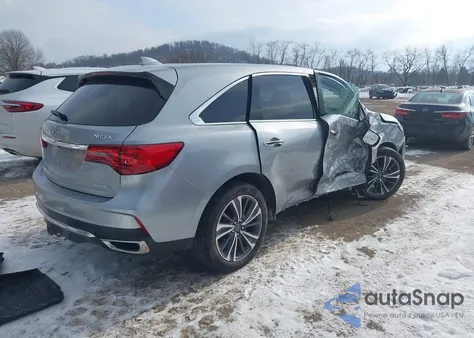 2019 Acura Mdx Tech Pkg из США, поврежденный, VIN 5J8YD4H58KL006386